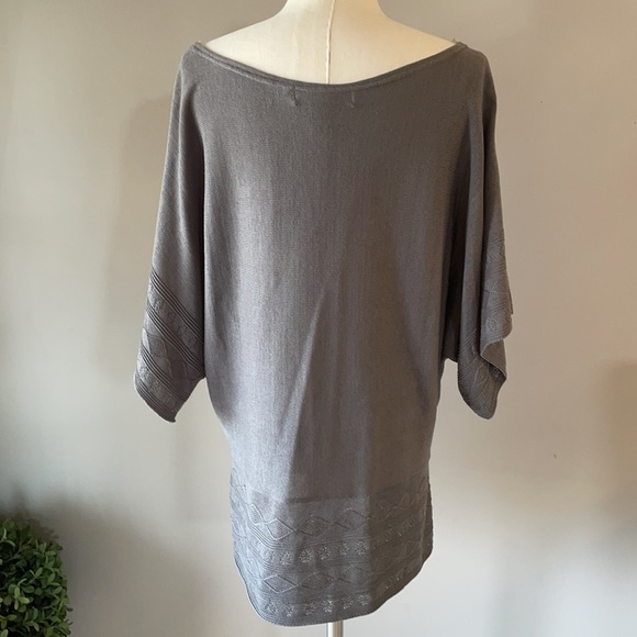 ASHLEY STEWART women’s PLUS SIZE KNIT LIGHT SWEATER w/ DOMAN SLEEVES SIZE 18/20 - Picture 7 of 12